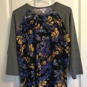 3/4 sleeve Randy baseball style Shirt